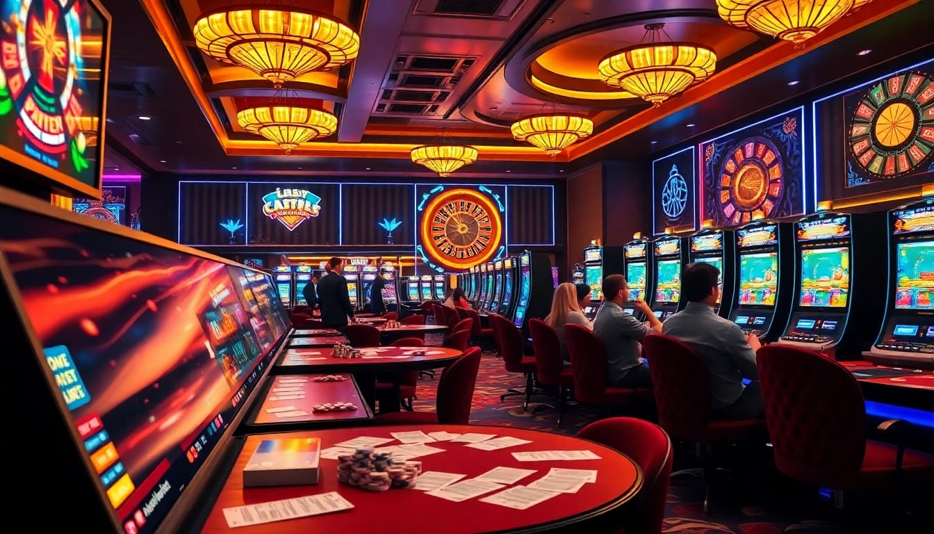 Experience thrilling pg slot demo gameplay in a vibrant casino atmosphere.