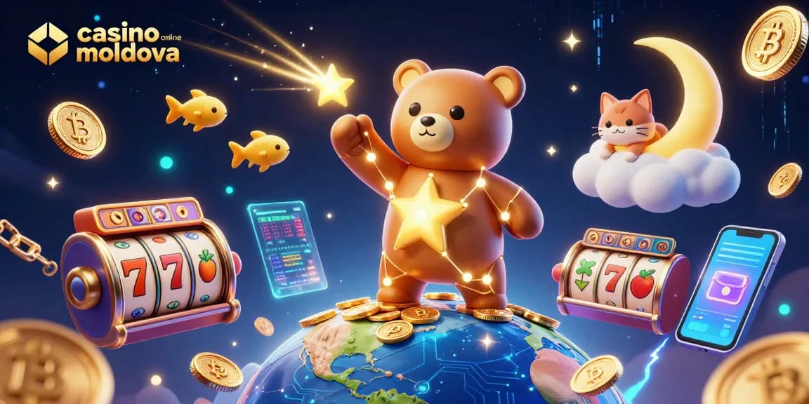 Joacă și câștigă cu sloturile de la casino online moldova, admira vedetele aurii căpătoare de monede!