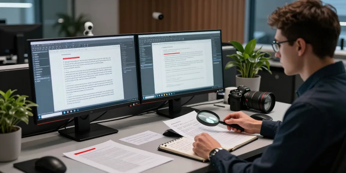 Detect PDF fraud using advanced forensic analysis techniques in a modern digital lab.