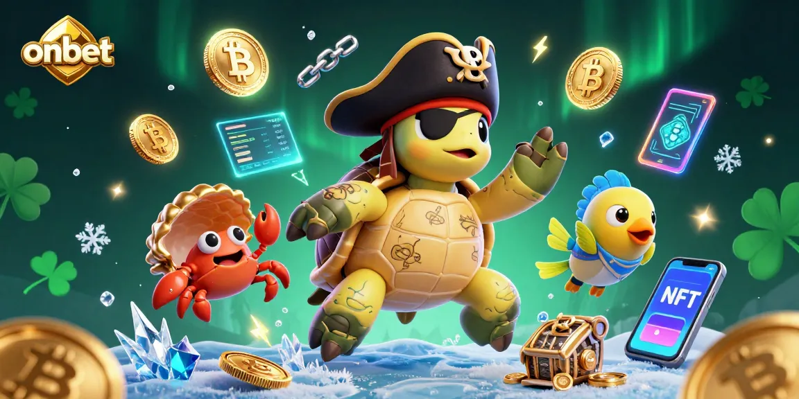 Play exciting games at onbet with vibrant characters and crypto themes, enhanced visuals for an engaging experience.