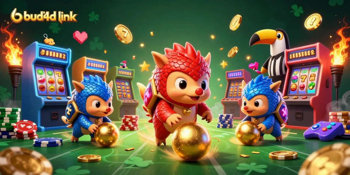 Engage with budi4d link to enjoy premium online slot gaming featuring animated pangolins in action.