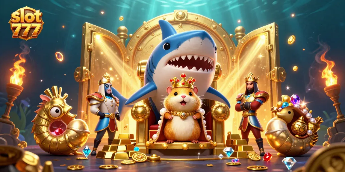 Menangkan jackpot dengan slot 777 dalam ilustrasi kasino yang menawan dan penuh warna.