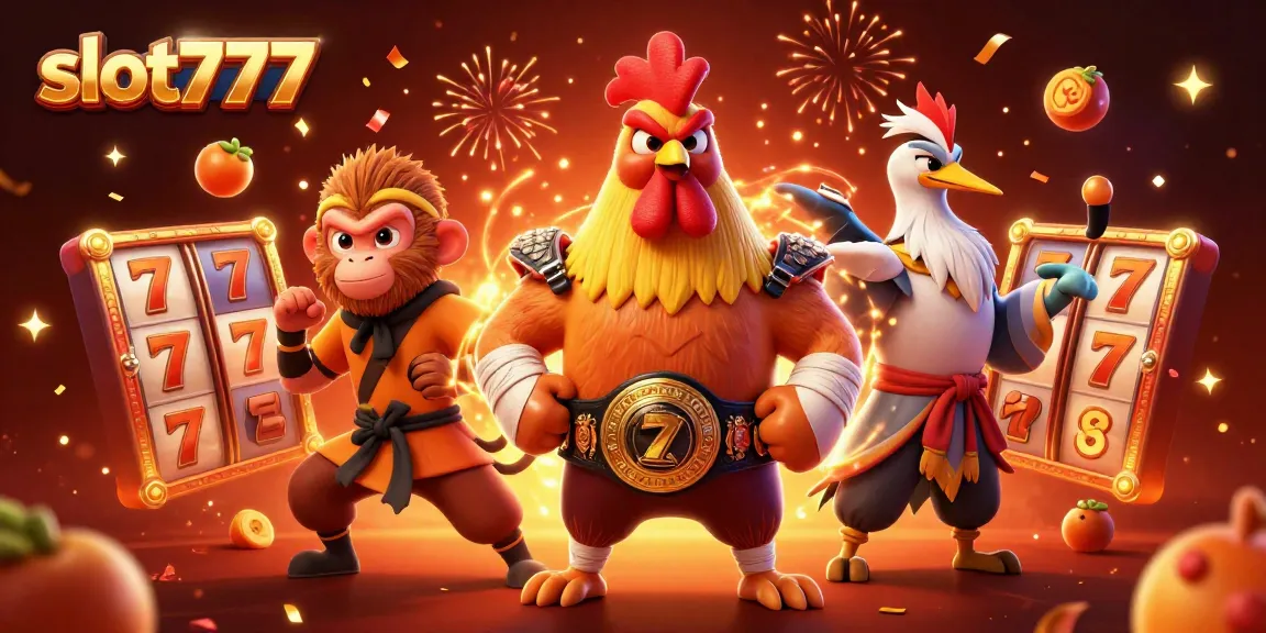 Engage with the exciting world of slot777 featuring vibrant characters and gambling elements.