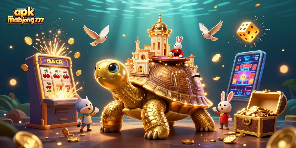 Play exciting games with apk mahjong777 featuring spectacles of golden tortoise and vibrant winnings!