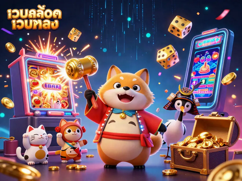 เว็บสล็อตเว็บตรง สนุกสนานกับเกมสล็อตออนไลน์ ด้วยตัวละครน่ารักและเงินรางวัลมากมาย