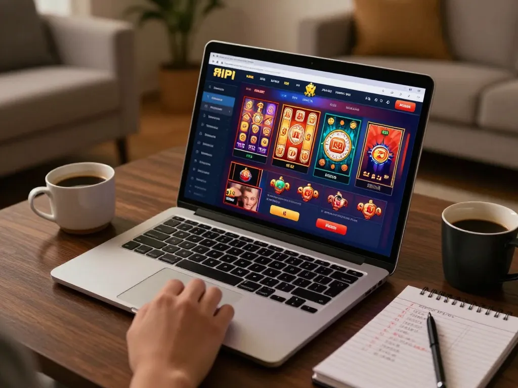Play exciting online casino games at nhà cái rr88 with friends in a cozy home setting