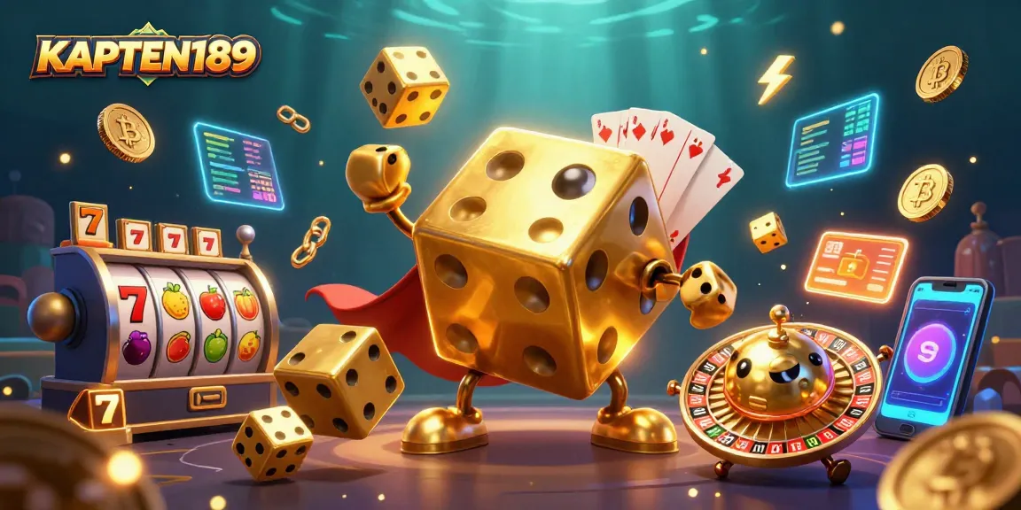 KAPTEN189 mengajak pemain untuk menikmati pengalaman slot online gacor terbaik dengan elemen kasino yang berwarna-warni.