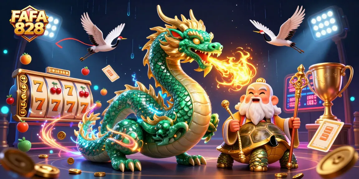 Engage with FAFA 828's magical online gaming universe filled with iconic slot elements and dynamic energy.