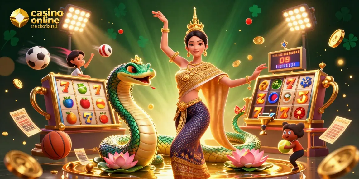 Experience excitement at casino online nederland with vibrant 3D characters and gaming elements.