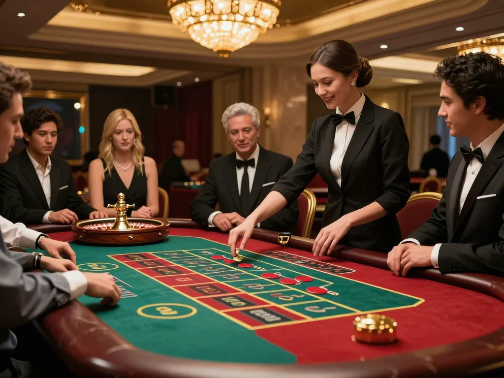 Place bets at 388bet's elegant roulette table, where anticipation builds.