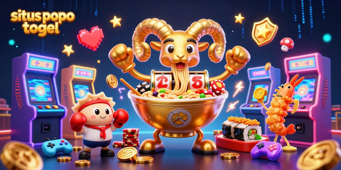 Play exciting games at situs popo togel with vibrant characters and lively slot elements.