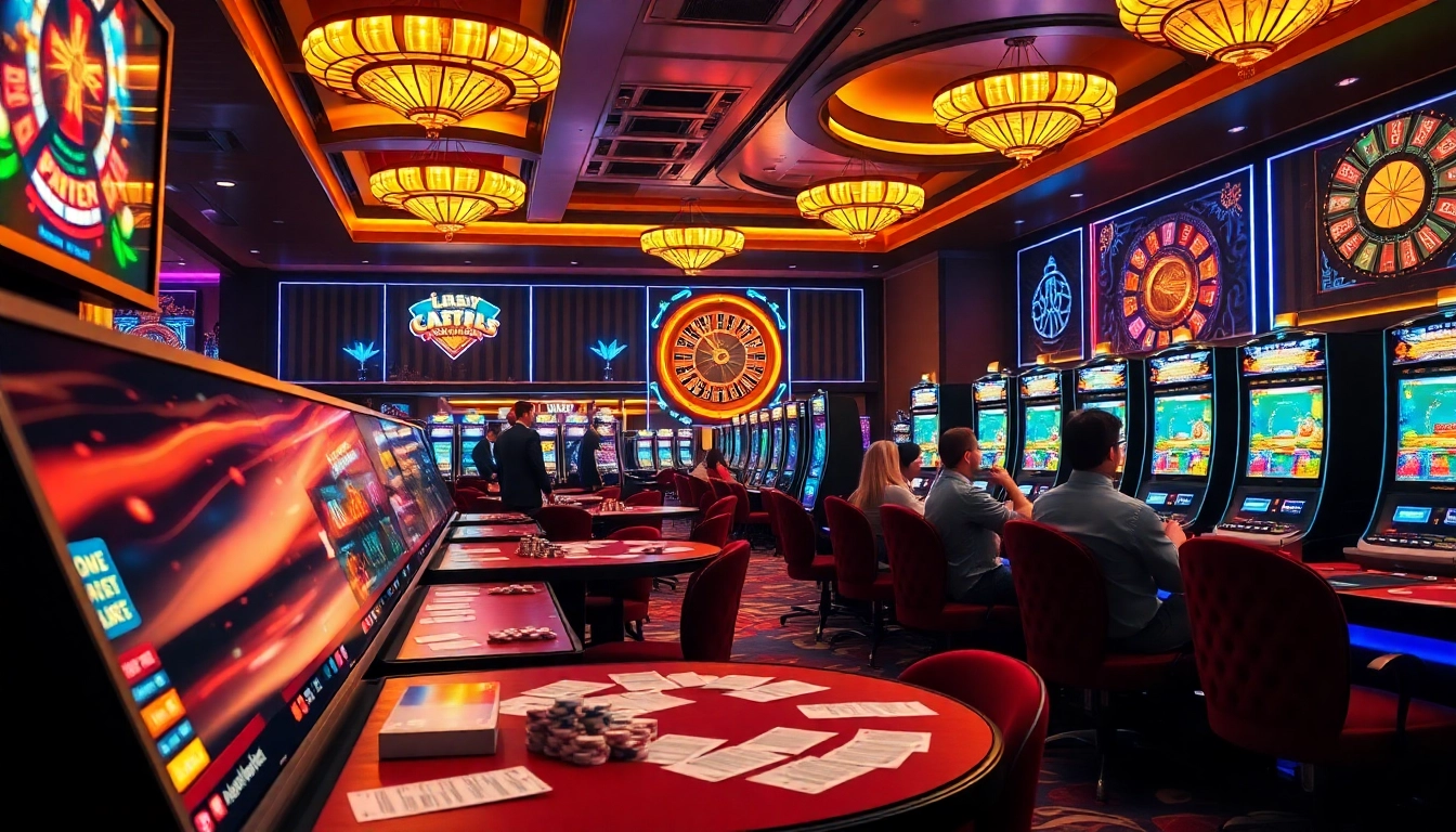 Experience thrilling pg slot demo gameplay in a vibrant casino atmosphere.