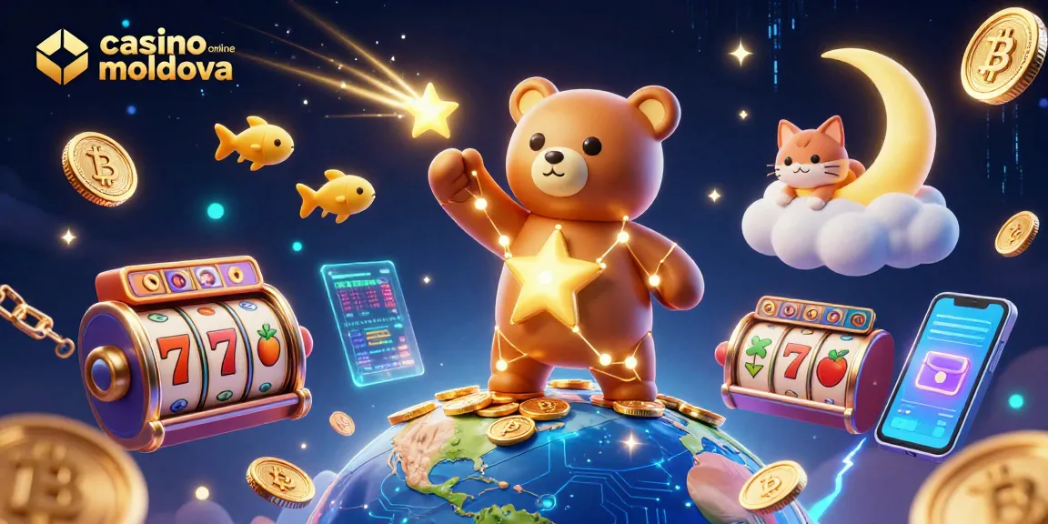 Joacă și câștigă cu sloturile de la casino online moldova, admira vedetele aurii căpătoare de monede!