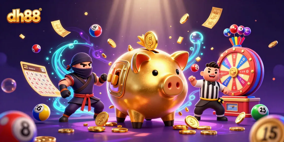 Engage in thrilling lottery action at dh88 with vibrant balls and dynamic casino elements