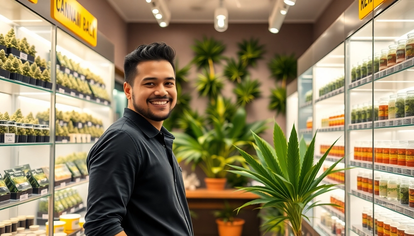 Explore the vibrant selection at this Weed Store with friendly staff and inviting ambiance.