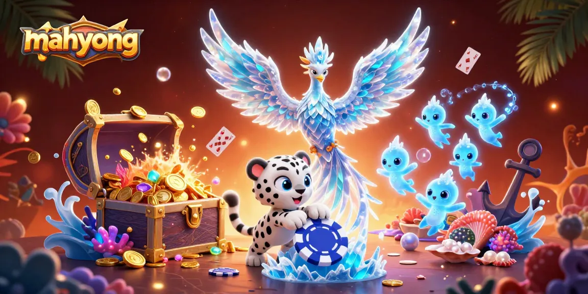 Play mahyong seamlessly in an immersive 3D casino world filled with vibrant interactive elements.