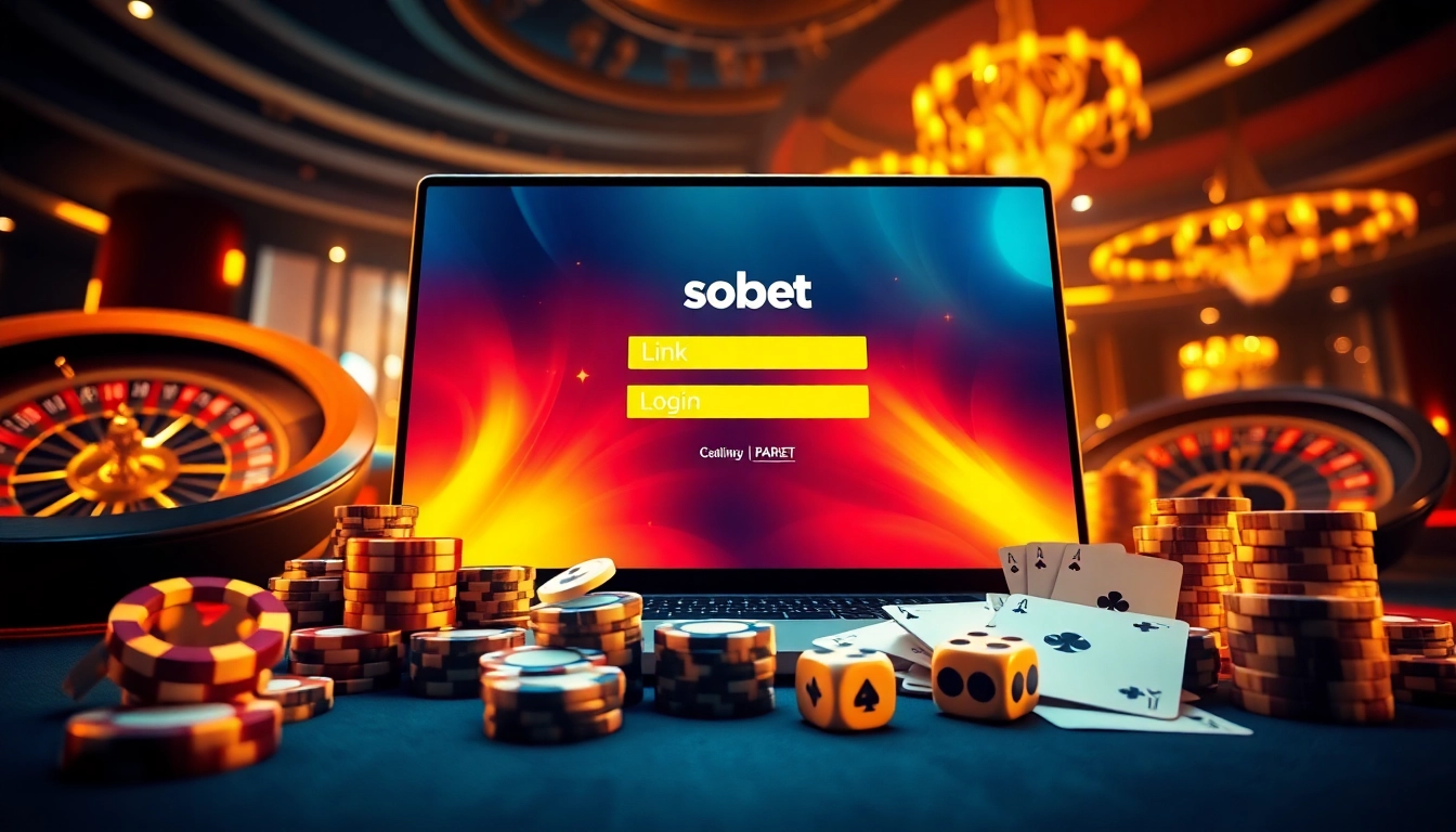 Experience sbobet link login in a dynamic online casino scene filled with excitement and high-stakes action.